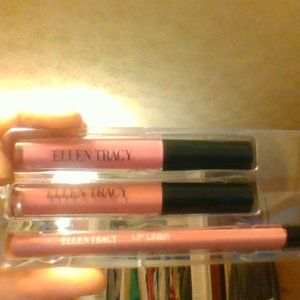 Ellen Tracy MAkeup Lip liner Lipglosses NEW Pinks